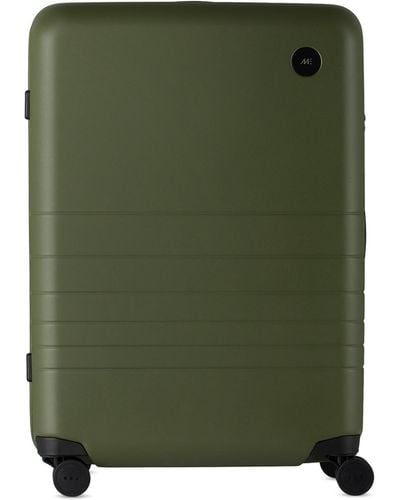 Monos Medium Check-in Suitcase - Green