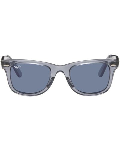 Ray-Ban Ay-ban Gay New Wayfae Classic Sunglasses - Blue