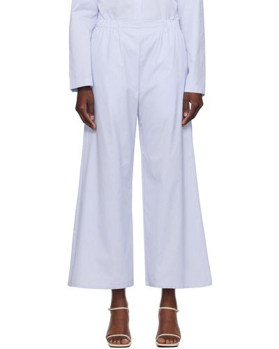 Leset Blue & White Yoshi Lounge Pants