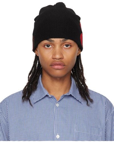 Undercover Embroidered Beanie - Blue