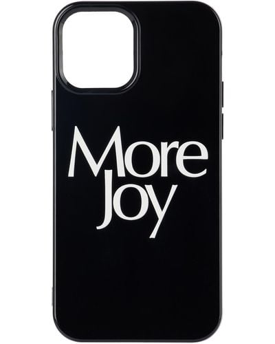 More Joy Logo Iphone 12 Case - Black