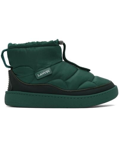 Lanvin Curb Snow Boots - Green