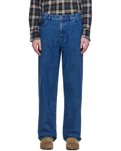 Sky High Farm Relaxed-fit Jeans - Blue