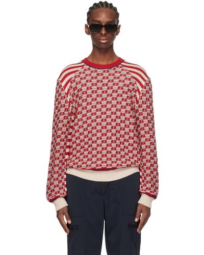 Wales Bonner Red Unity Sweater