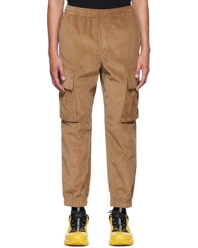 Burberry Javier Cargo Trousers - Natural