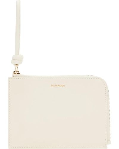 Jil Sander Giro Pouch - Natural