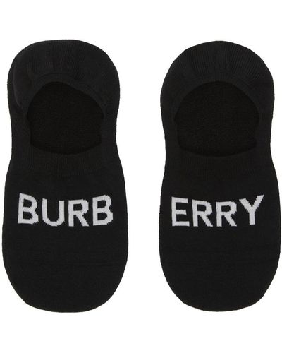 Burberry インビジブル ソックス - ブラック