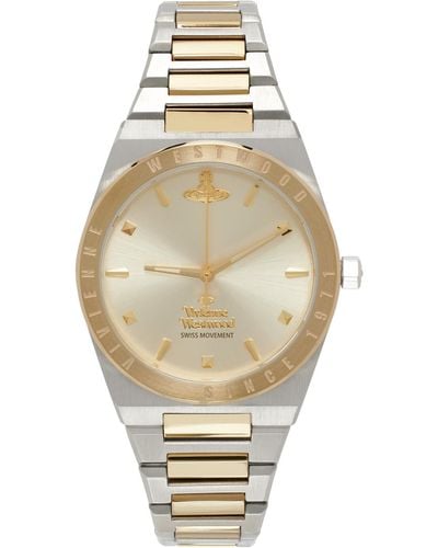 Vivienne Westwood シルバー&ゴールド Charterhouse 腕時計 - マルチカラー