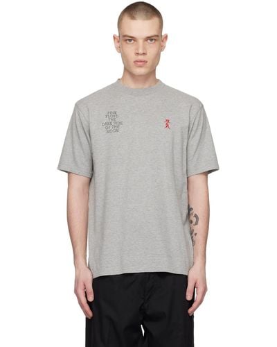 Undercover Grey Embroidered T-shirt