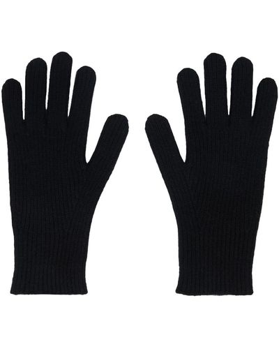 Totême Toteme Black Cashmere Gloves