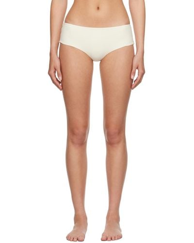 The Row Off-white Abbeta Bikini Bottoms