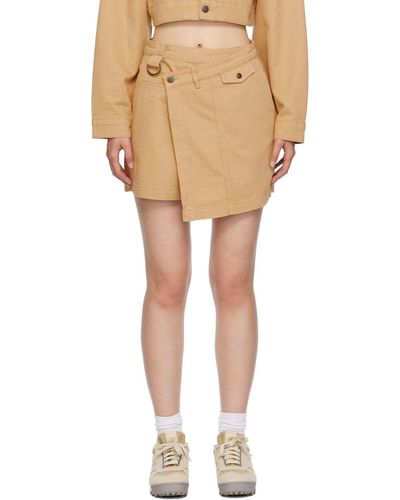 Ksubi Five-Pocket Mini Skirt - Green