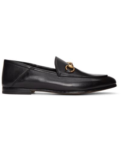 Gucci Mocassins Convertibles En Cuir À Mors De Cheval Brixton - Noir