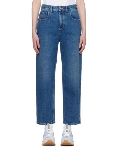 Moncler Indigo Five-pocket Jeans - Blue