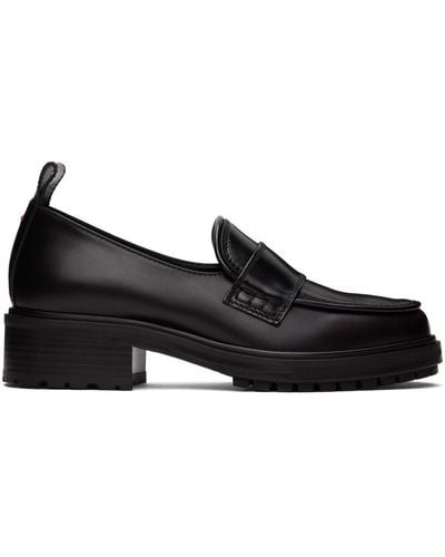 Aeyde Ruth Loafers - Black