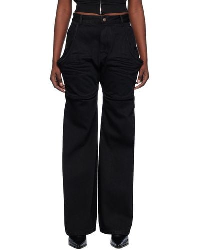 we11done Wire Jeans - Black