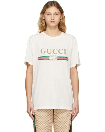 Gucci T-shirts for Women | Online Sale up to 70% off | Lyst