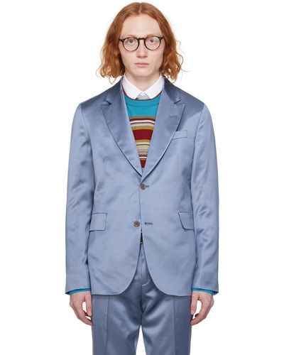 Paul Smith ブルー シングルジャケット