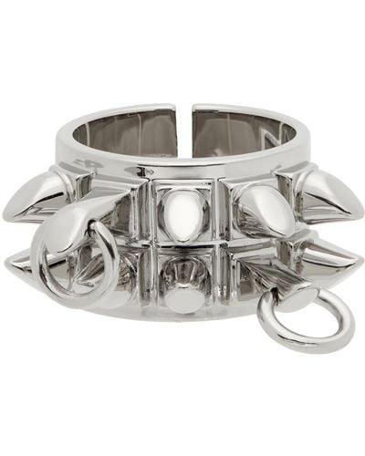 Givenchy G Stud Ring - Metallic