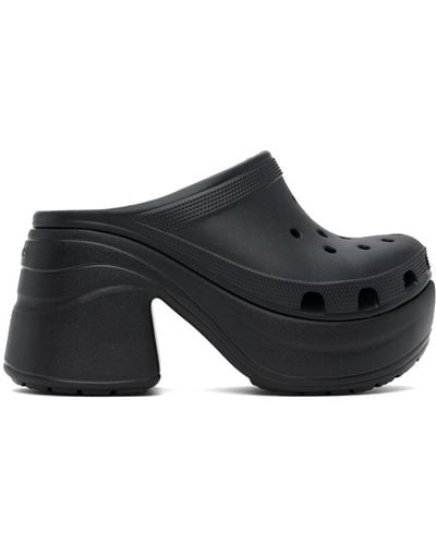 Crocs™ Chaussures à talon haut siren noires