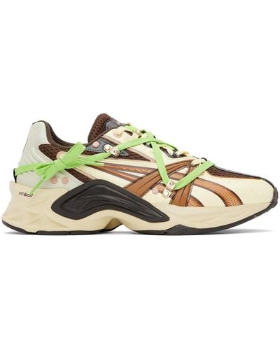 ANDERSSON BELL Brown & Off-white Asics Edition Protoblast Sneakers