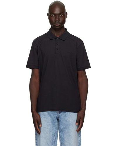 Calvin Klein Smooth ポロシャツ - ブラック