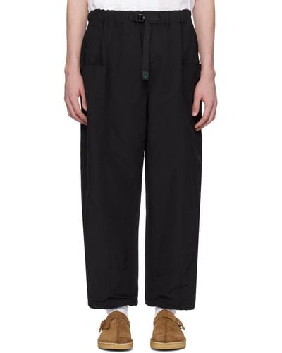 South2 West8 Belted C.s. Trousers - Black