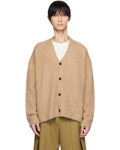WOOYOUNGMI Beige Button Cardigan - Natural