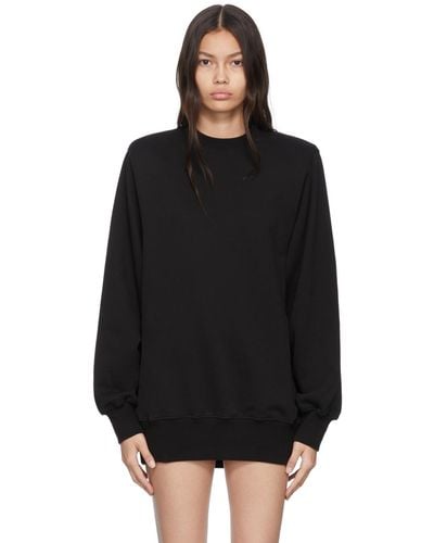 Wardrobe NYC Cotton Sweatshirt - Black