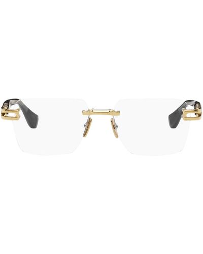 Dita Eyewear Lunettes meta-evo rx doré et noir