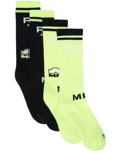 Martine Rose Two-pack Socks - Green