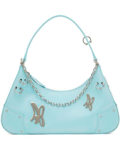 ANDERSSON BELL Butterfly Ab Logo Chain Bag - Blue