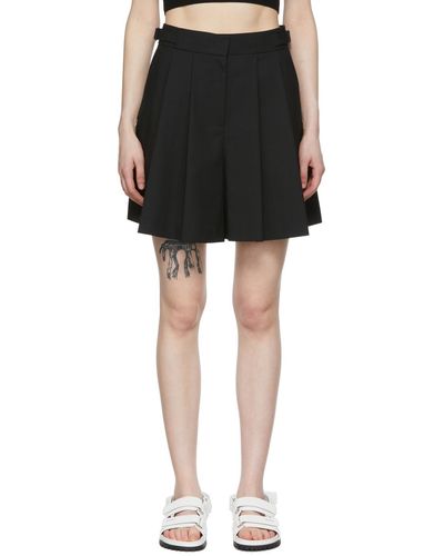 Juun.J Polyester Shorts - Black