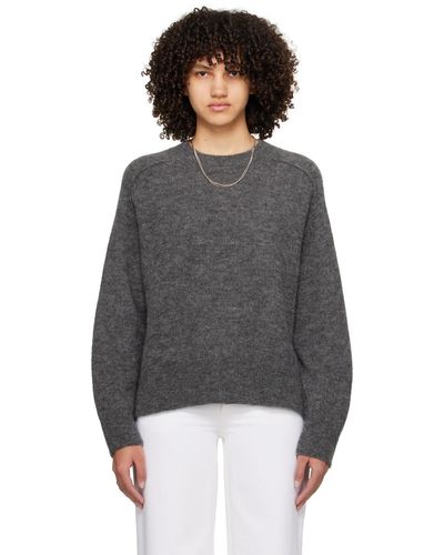 A.P.C. . Grey Naomie Sweater - Black