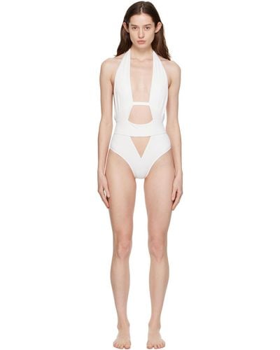 Agent Provocateur White Anja One-piece - Black