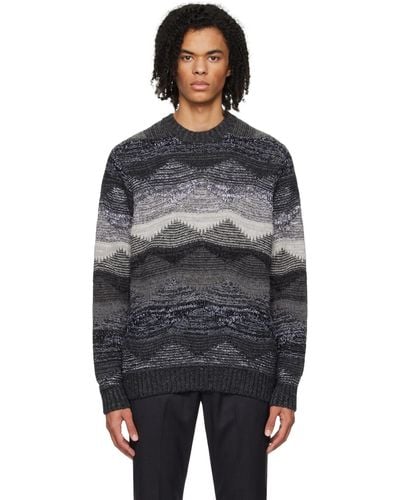 Sophnet Abstract Sweater - Black