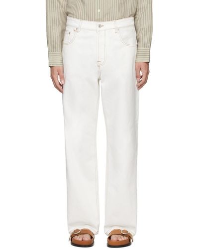 Jacquemus Off-white Les Classiques 'le De-nîmes Large' Jeans