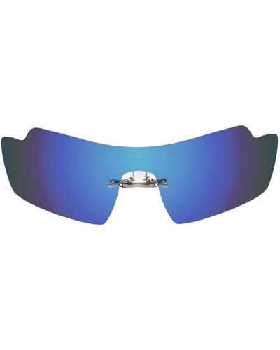 Coperni Blue Clip On Sunglasses