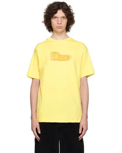 Dime Classic T-shirt - Yellow