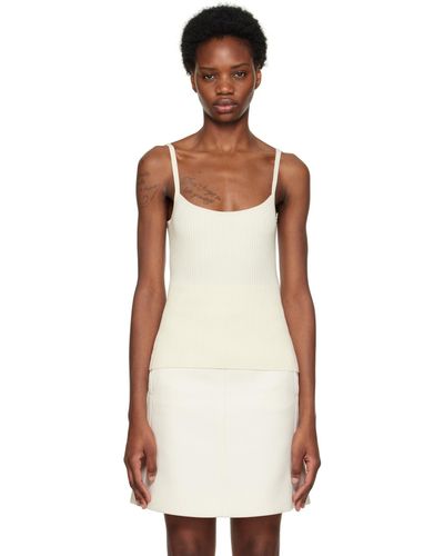Chloé Off- Darted Camisole - Black