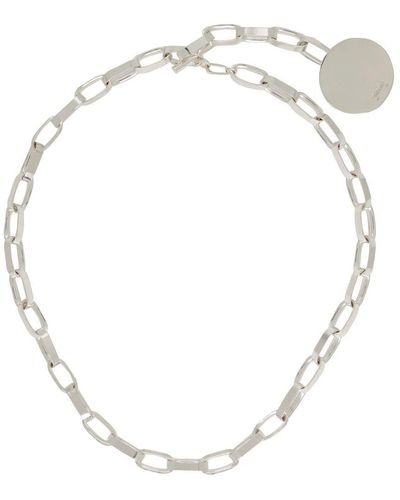 Jil Sander Chain Link Necklace - Metallic