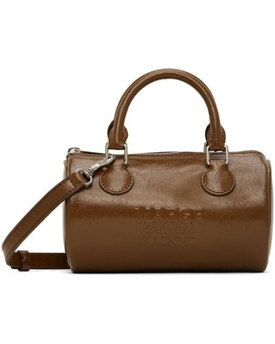 Marge Sherwood Brown Belted Bag In Neutral