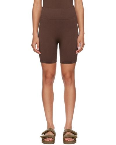 Prism Brown Composed Sport Shorts
