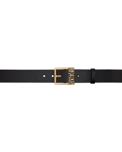 Versace Black Blitzar Belt