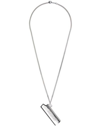 Ambush Logo Lighter Case Necklace - Black