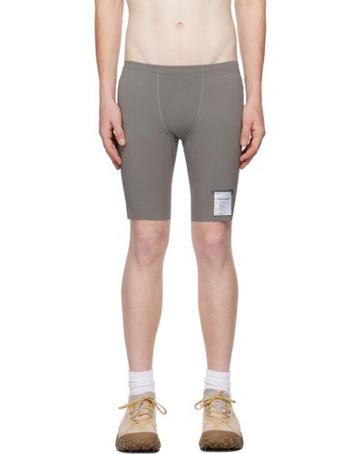 Satisfy Short de style cuissard taupe - Multicolore