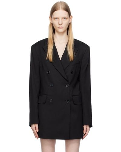 Acne Studios Black Double-breasted Blazer