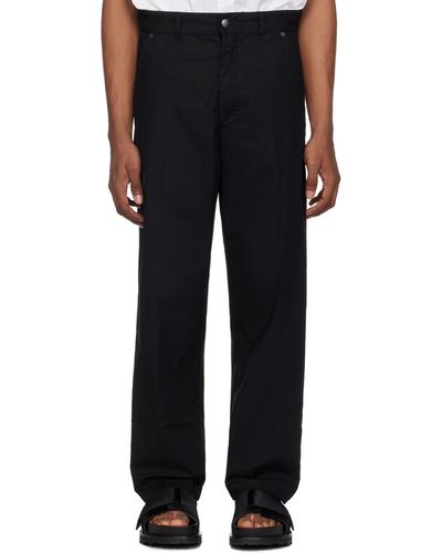 Izzue Loose-fit Trousers - Black