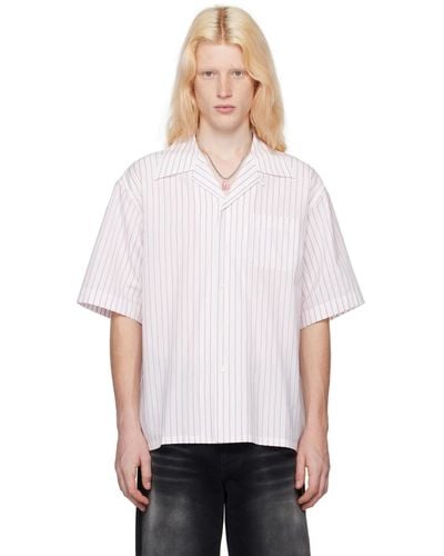Marni White Striped Shirt