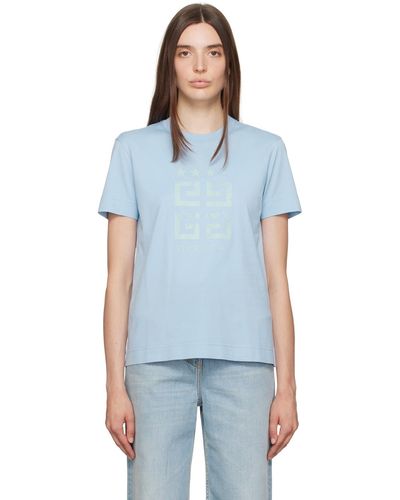 Givenchy ブルー 4g Stars Tシャツ